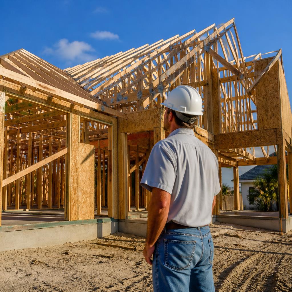 Sposen Signature Homes construction team on site