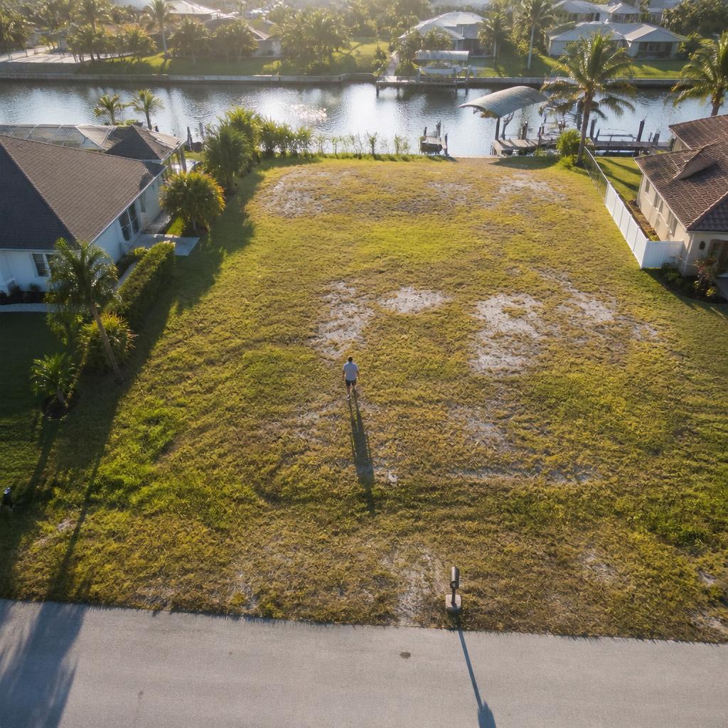 Cape Coral homesite for a new Sposen Signature Home